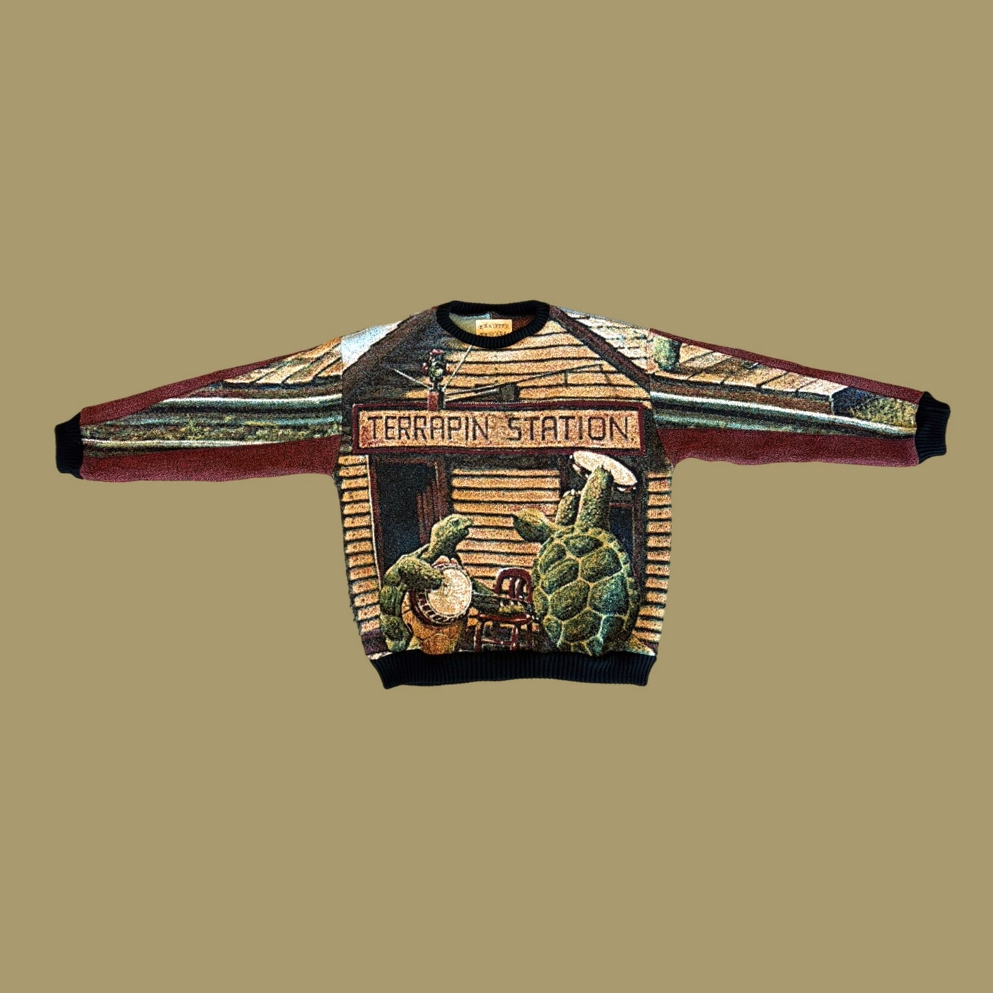 Terrapin Station Tapestry Sweatshirt SIZE M/L