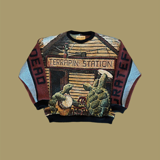 Terrapin Station Tapestry Sweatshirt SIZE M/L