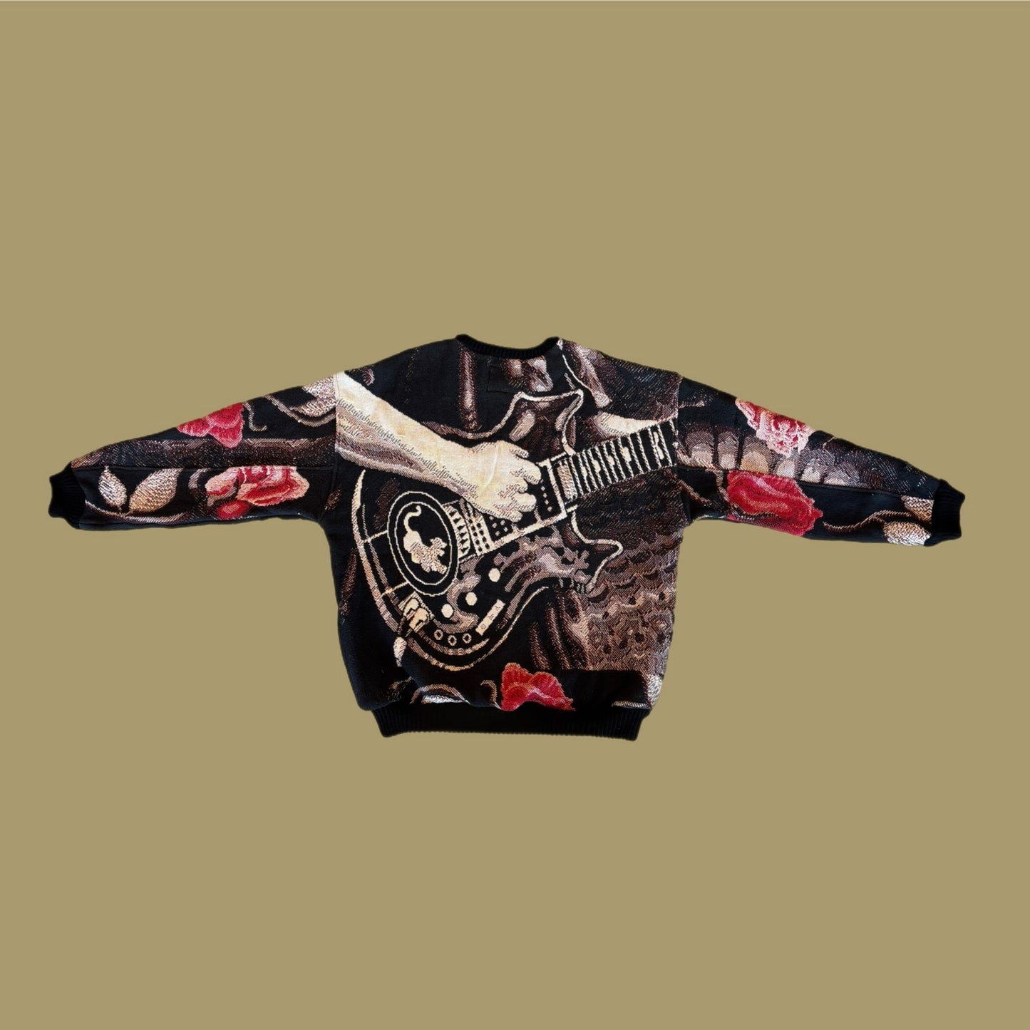 Jerry Garcia Tapestry Sweatshirt SIZE M/L