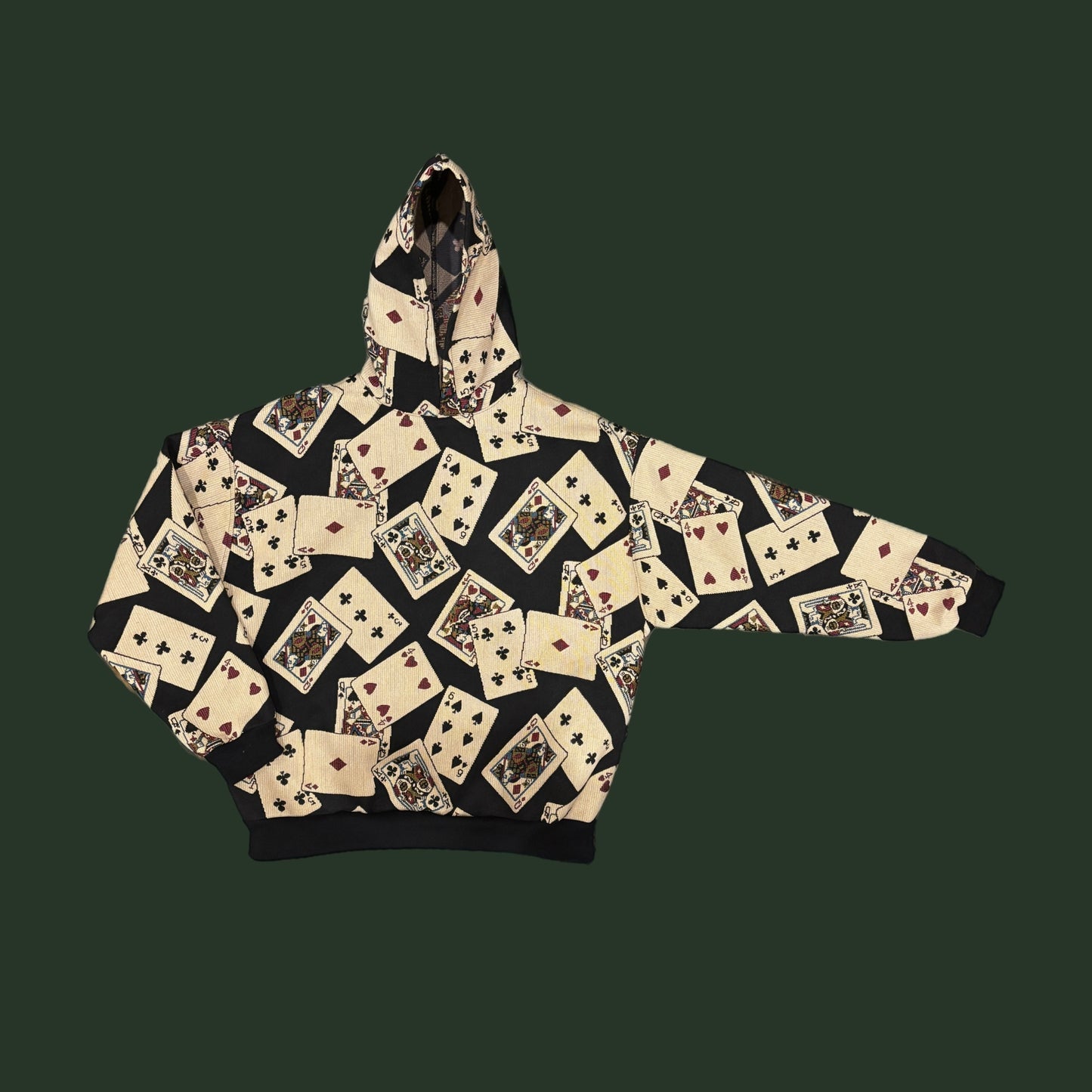Cards Hoodie SIZE L