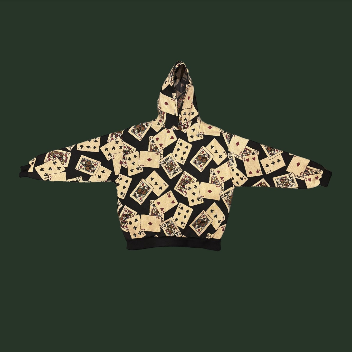 Cards Hoodie SIZE L