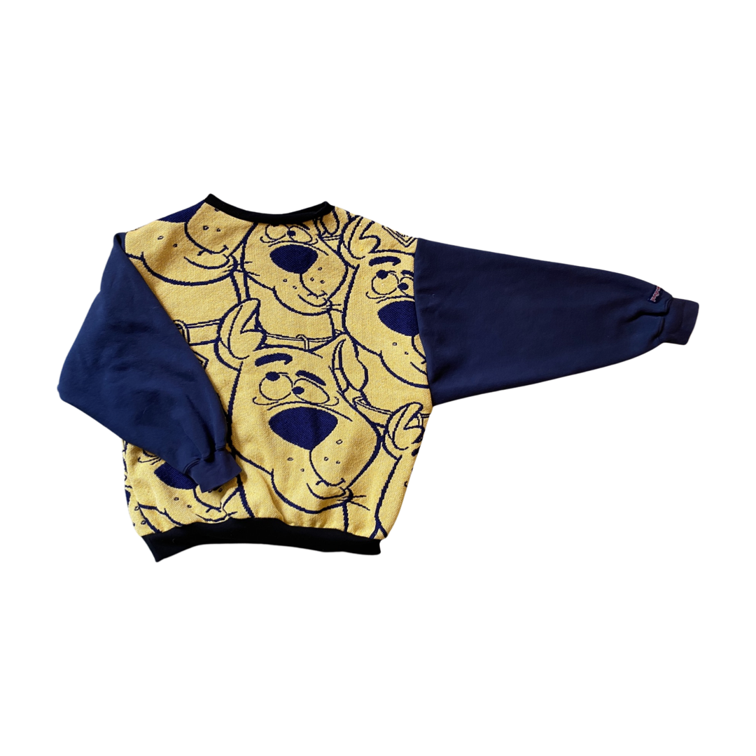 Scooby Tapestry Sweatshirt SIZE MEDIUM (no fringe)