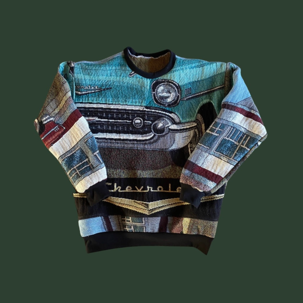 Chevy Tapestry Sweatshirt SIZE M/L
