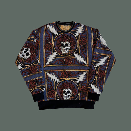 Grateful Dead Tapestry Sweatshirt SIZE M/L