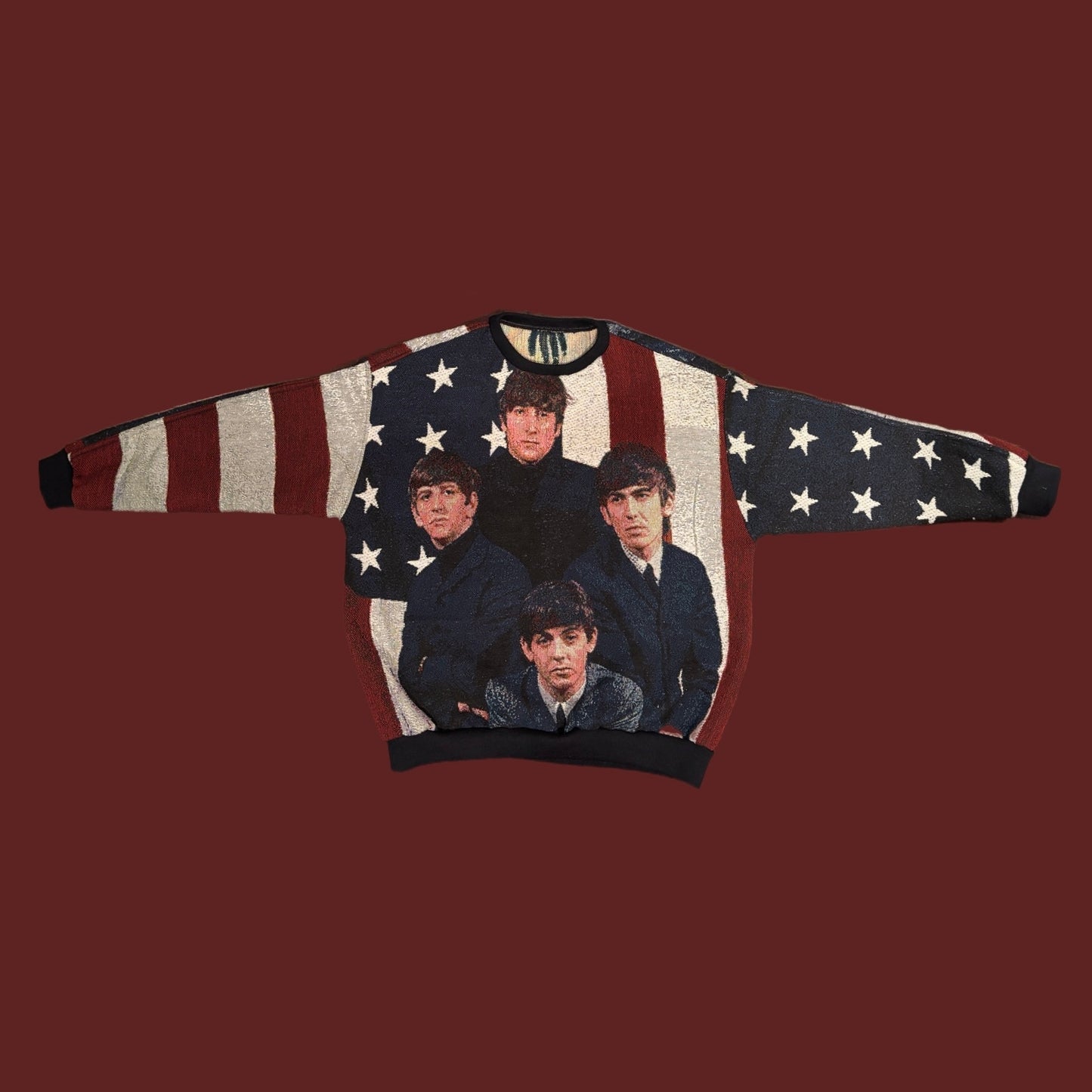 Beatles Tapestry Sweatshirt (SIZE XL)