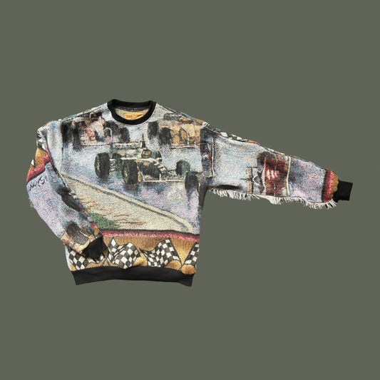 NASCAR Tapestry Sweatshirt SIZE M