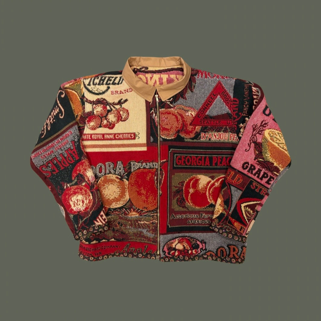 Fruit Tapestry Jacket Size L