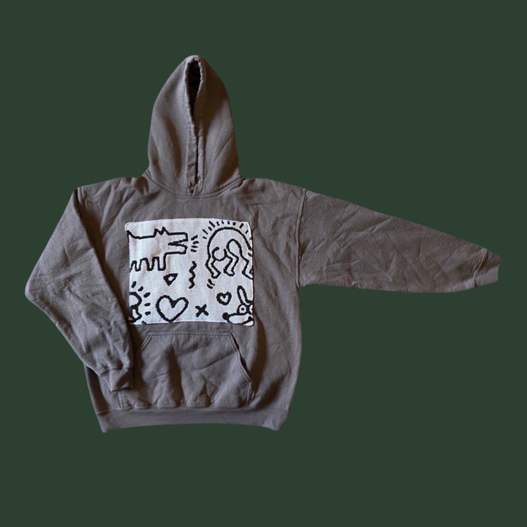 Keith Haring Hoodie SIZE M