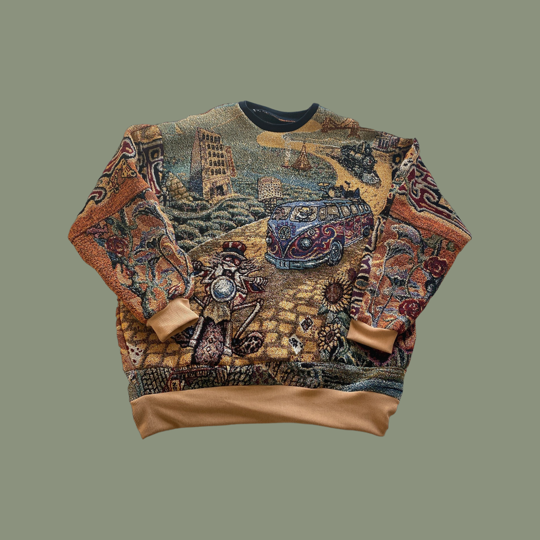 Fare Thee Well Tapestry Sweatshirt (custom sizing)
