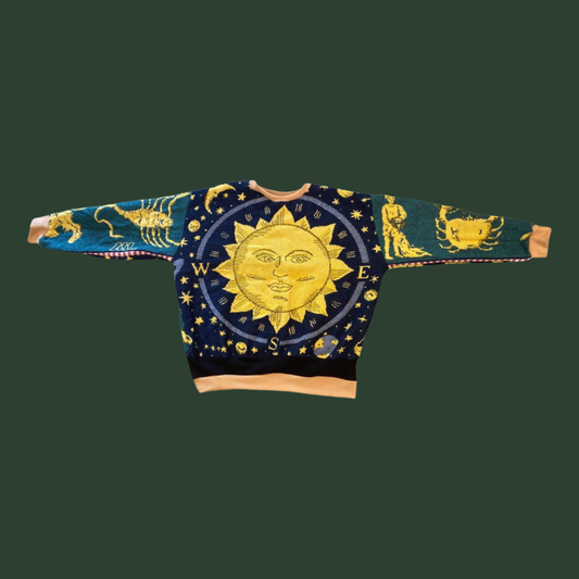 Astrology Tapestry Sweatshirt (no fringe) SIZE MEDIUM